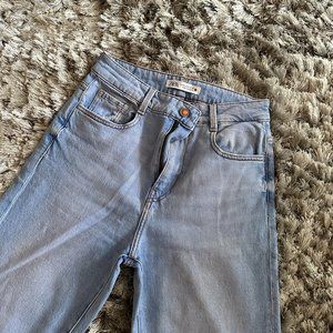 Blue Lavender Mom Jeans